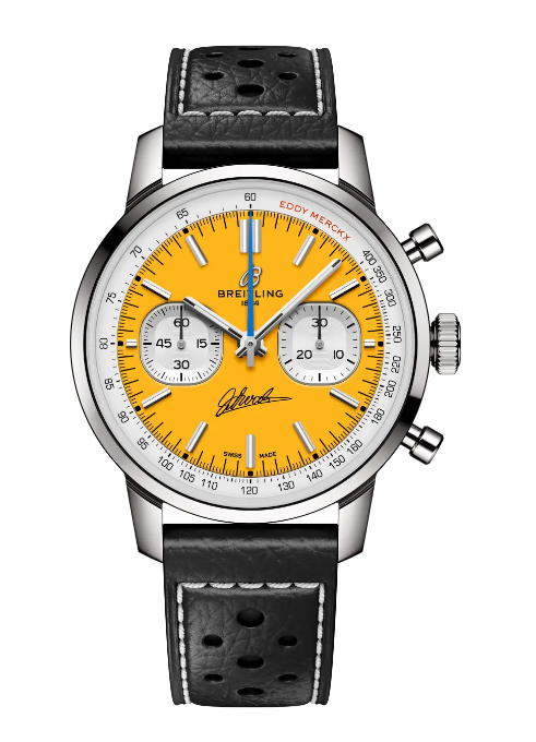 Review Breitling Top Time B01 Eddy Merckx Replica Watch AB01762C1I1X1